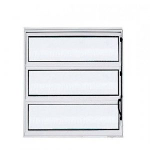 BASCULANTE 1 SEÇÃO - ALUMÍNIO BRANCO