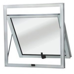 VITRÔ MAXIM-AR 1 SEÇÃO VIDRO MINI BOREAL SEM GRADE- ALUMÍNIO BRANCO