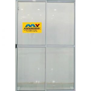 PORTA SACADA 2 FOLHAS BRANCA LINHA ECONOMICA