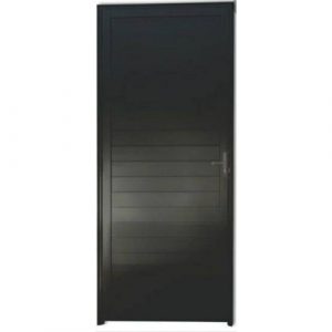 PORTA DE LAMBRIL EM ALUMINIO PRETO LINHA 25 MODELO