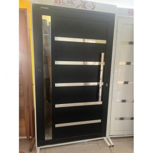 PORTA PIVOLTANTE ALUMINIO PRETO LINHA 30