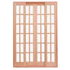 PORTA BALCÃO 4 FOLHAS DE MADEIRA