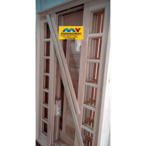 PORTA BALCÃO 4 FOLHAS DE MADEIRA