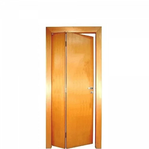 PORTA DE MADEIRA 1/3 COM BATENTE 14CM- COMPLETA